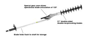 Echo Articulating Hedge Trimmer Attachment 99944200596