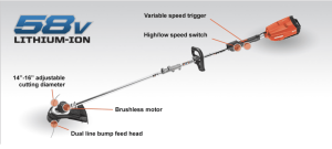 Echo CDST-58VBT Cordless Trimmer - Bare Tool