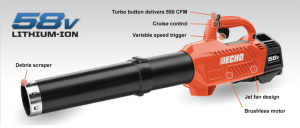 Echo CPLB-58V2AH Cordless Blower with 2AH Battery & Charger
