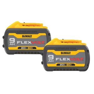DeWalt FLEXVOLT® 20V/60V MAX* 9Ah Battery (2 PK)