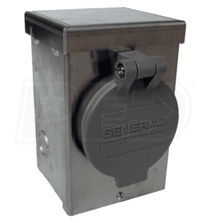 Generac 50 amp Aluminum Power Inlet Box in 63471