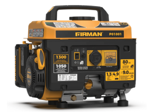 Firman Gas Portable Generator 1300W Recoil Start - P01001