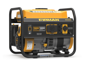 Firman Gas Portable Generator 1500W Recoil Start - P01202
