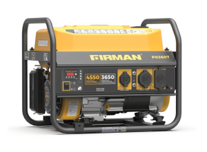 Firman Gas Portable Generator 4550W Recoil Start - P03607