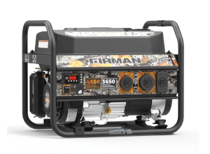 Firman Gas Portable Generator 4550W Recoil Start 120V - P03609